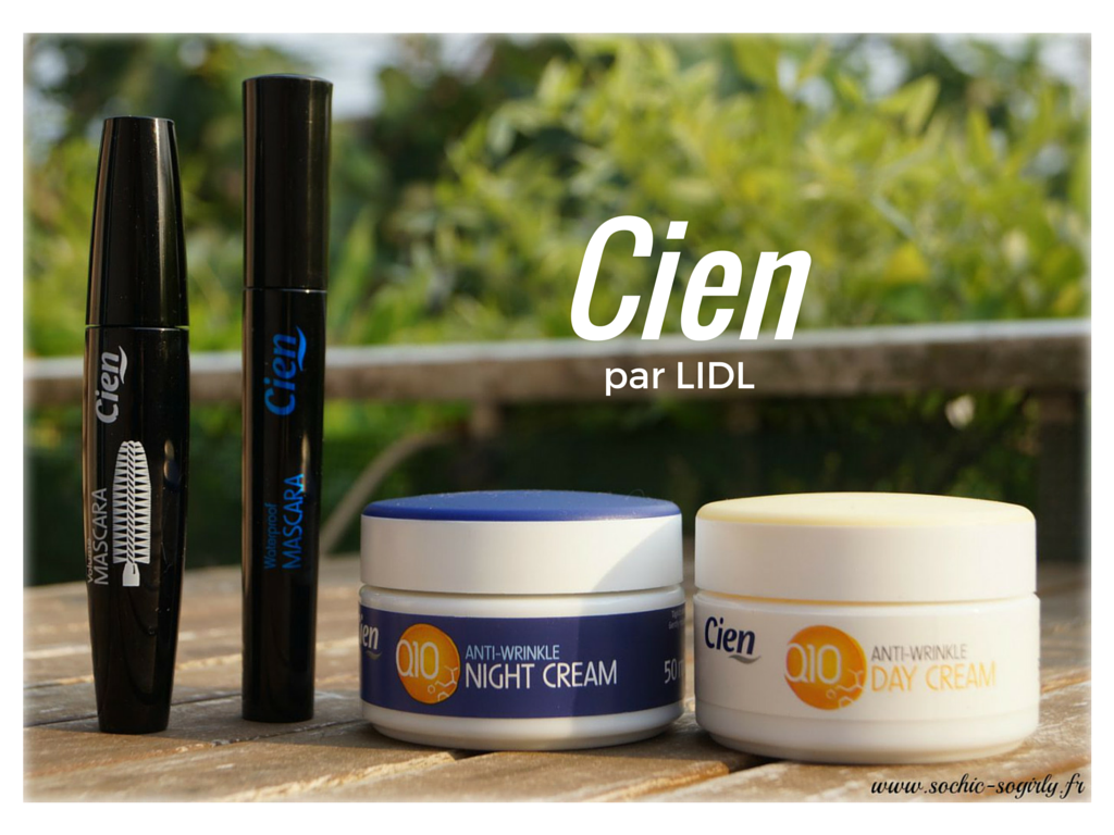 Produits Cien de chez Lidl