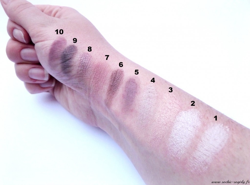 Swatches Zoeva En Taupe 1
