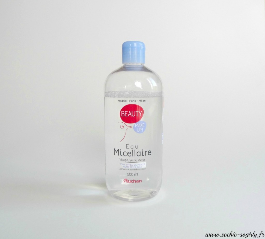 eau micellaire auchan beauty maekup1