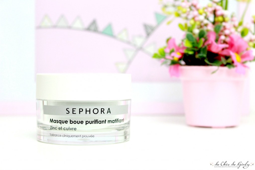 Masque boue sephora