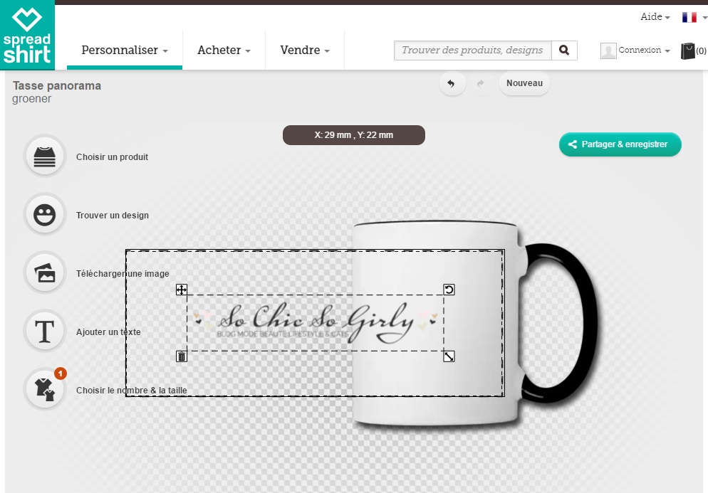 spreadshirt plateforme personnalisation 1