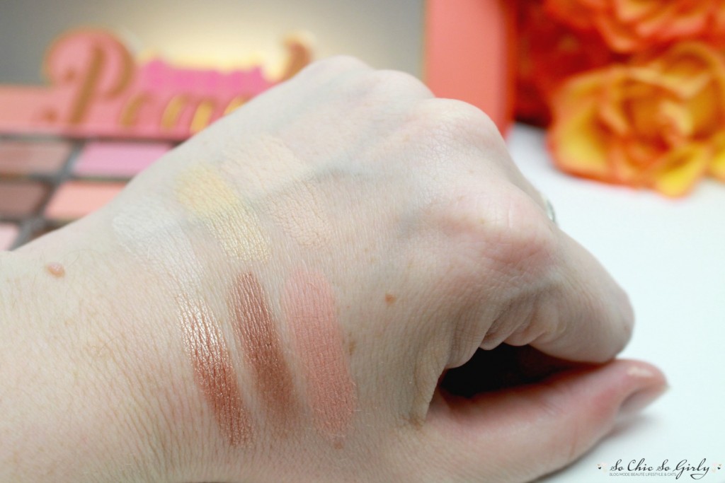 Sweet Peach de Too Faced Swatch1.1