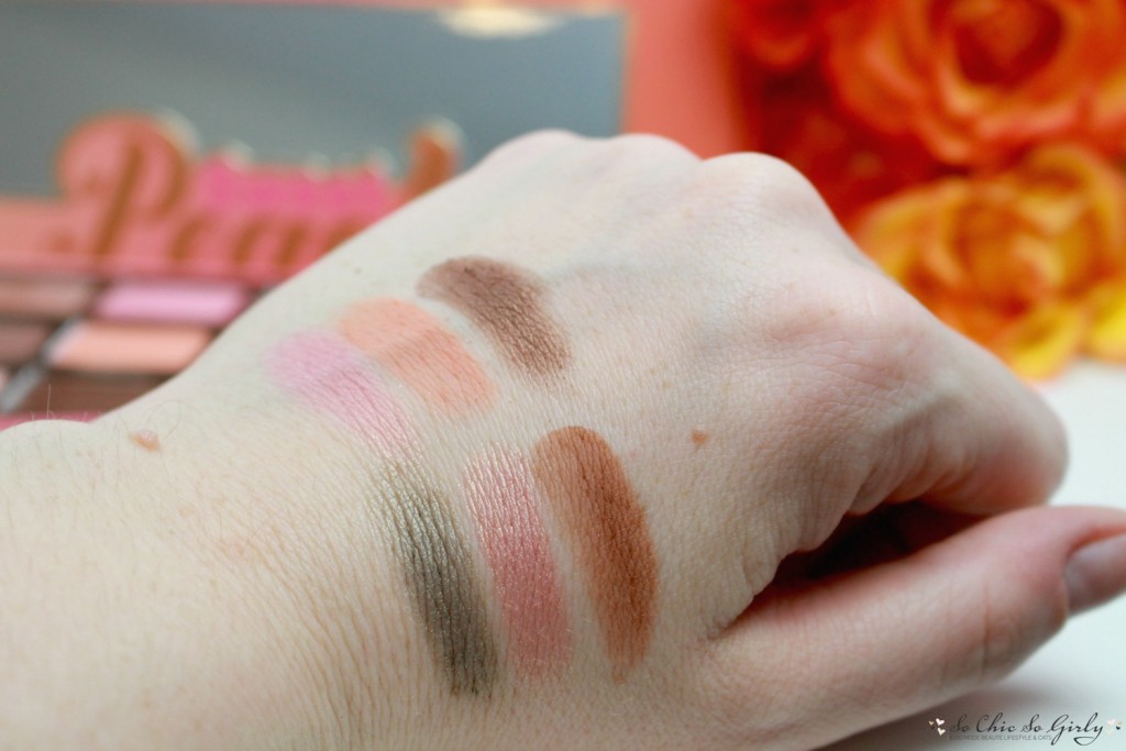 Sweet Peach de Too Faced Swatch2.1