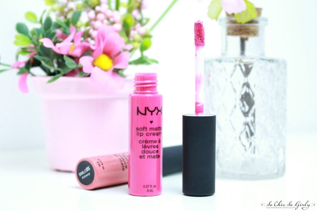 Soft Matte Lip Cream de Nyx 4