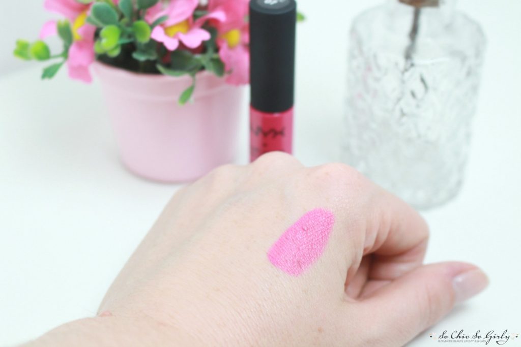 Soft Matte Lip Cream de Nyx 5