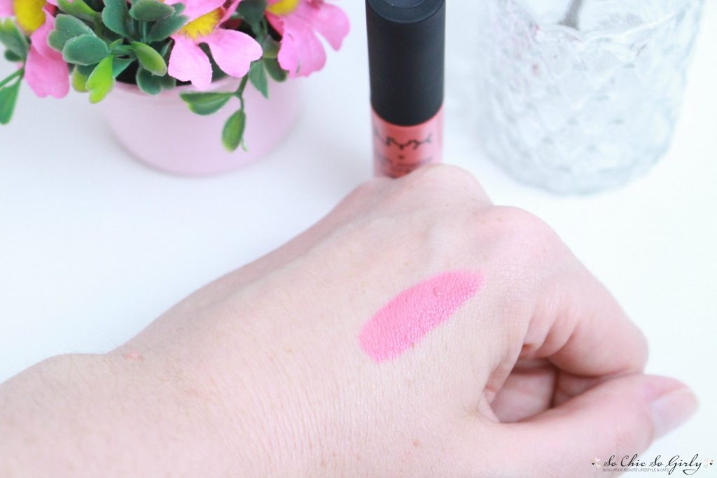 Soft Matte Lip Cream de Nyx 6