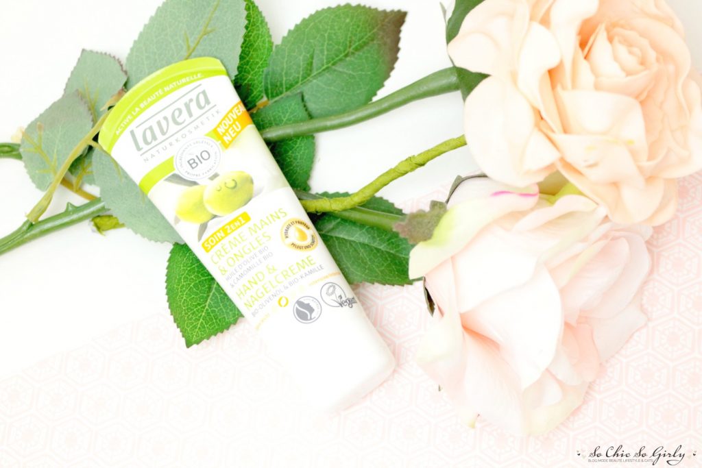 creme mains et ongles de lavera