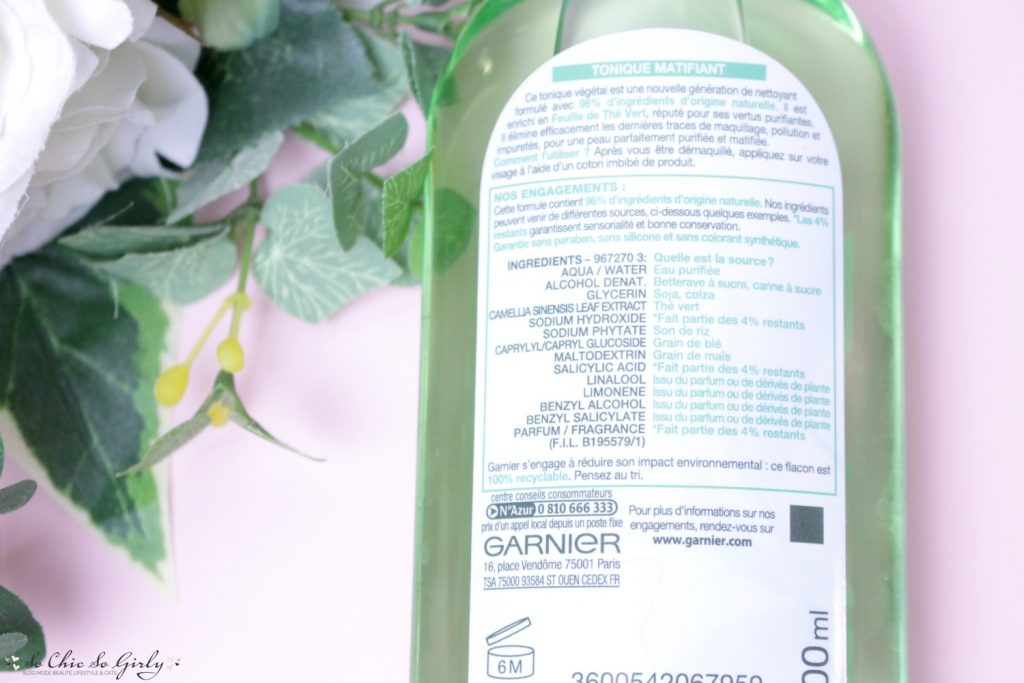 gamme végétale de Garnier 2