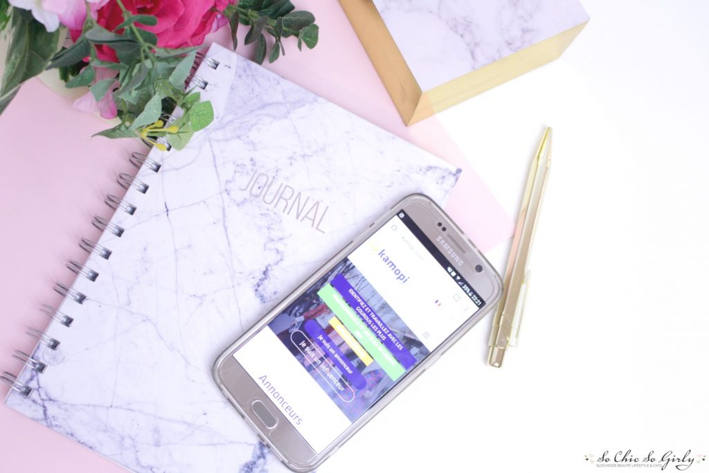 kamopi plateforme influenceurs