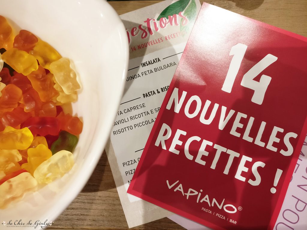 14 nouveautés vapiano