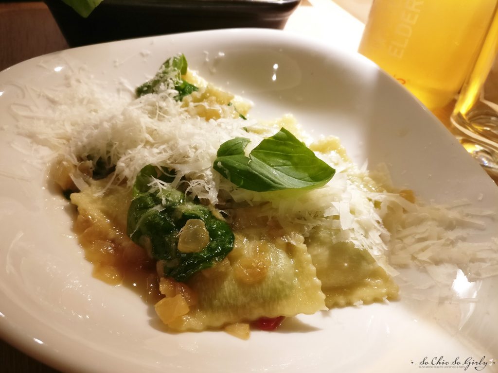 nouveautés vapiano raviolis
