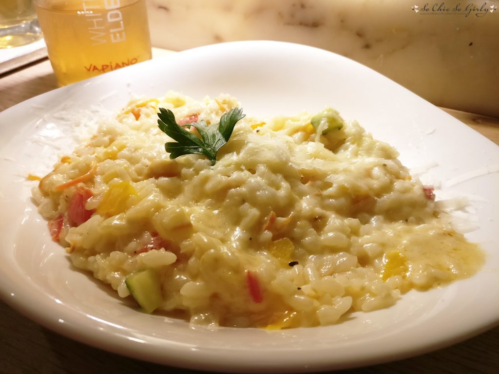 nouveautés vapiano risotto
