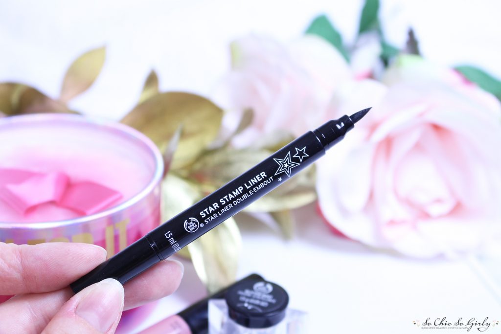 maquillage de fête avec liner double embout