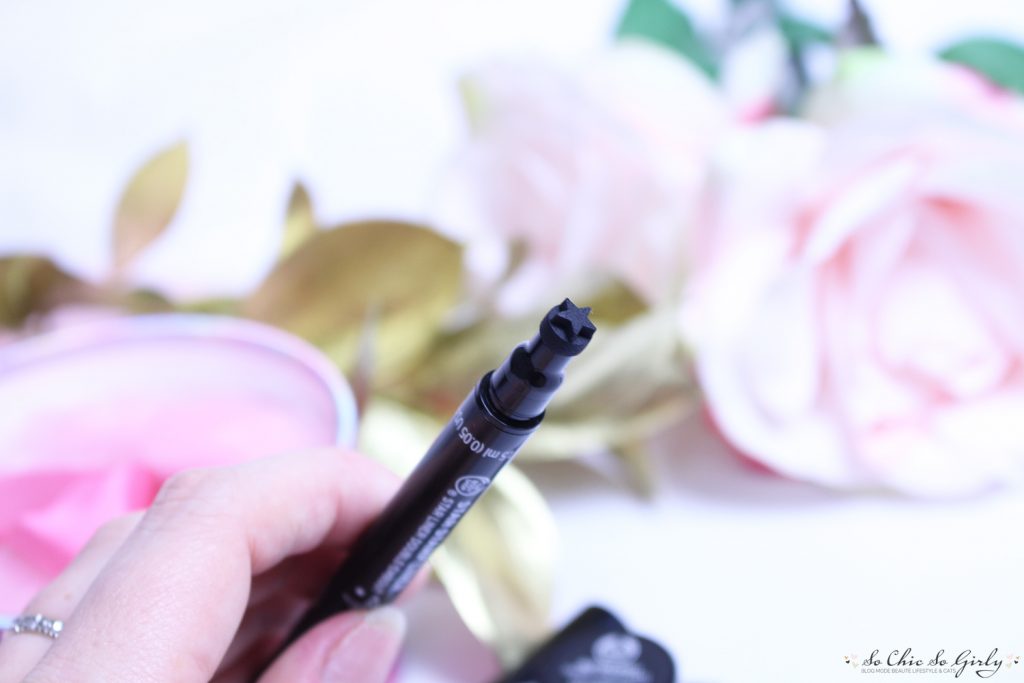 maquillage de fête avec liner double embout