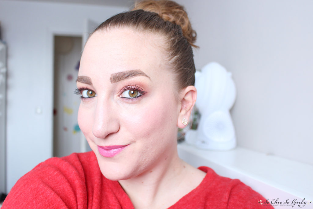 Peaches and Cream makeup
