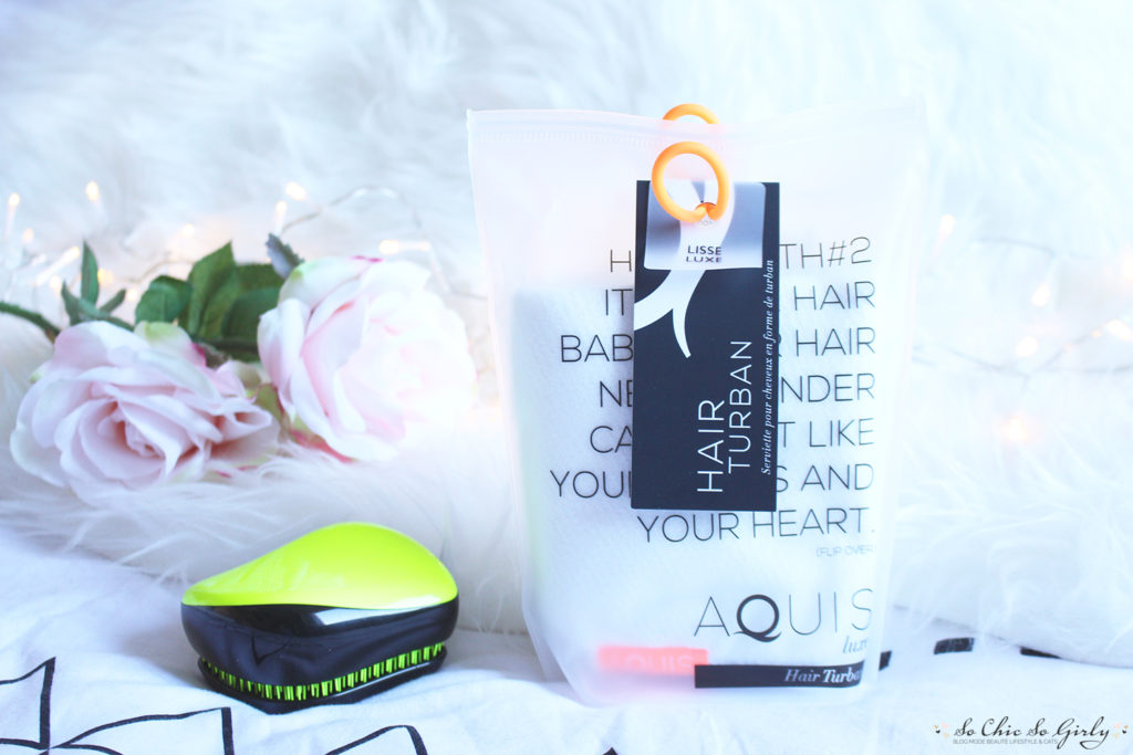 serviette séchante pour cheveux de Aquis