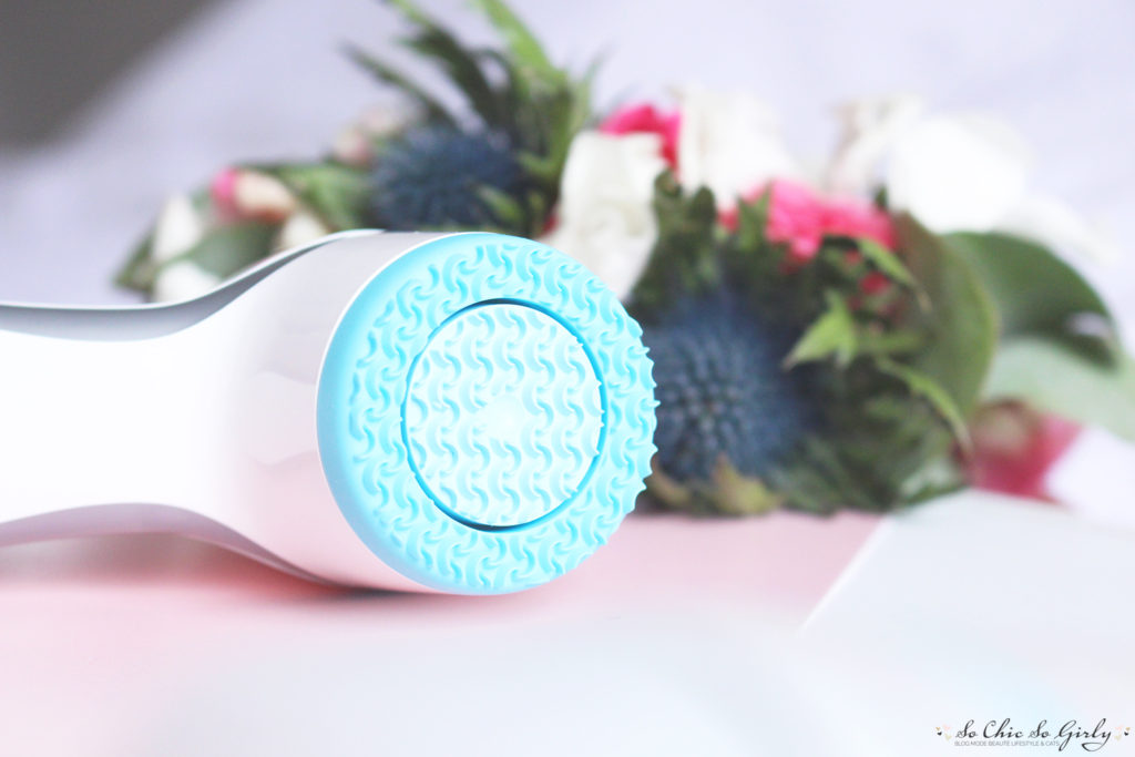 AgeLoc Lumispa de Nuskin : zoom sur l'embout