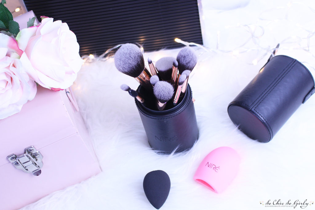 kit pinceaux de Niré Beauty