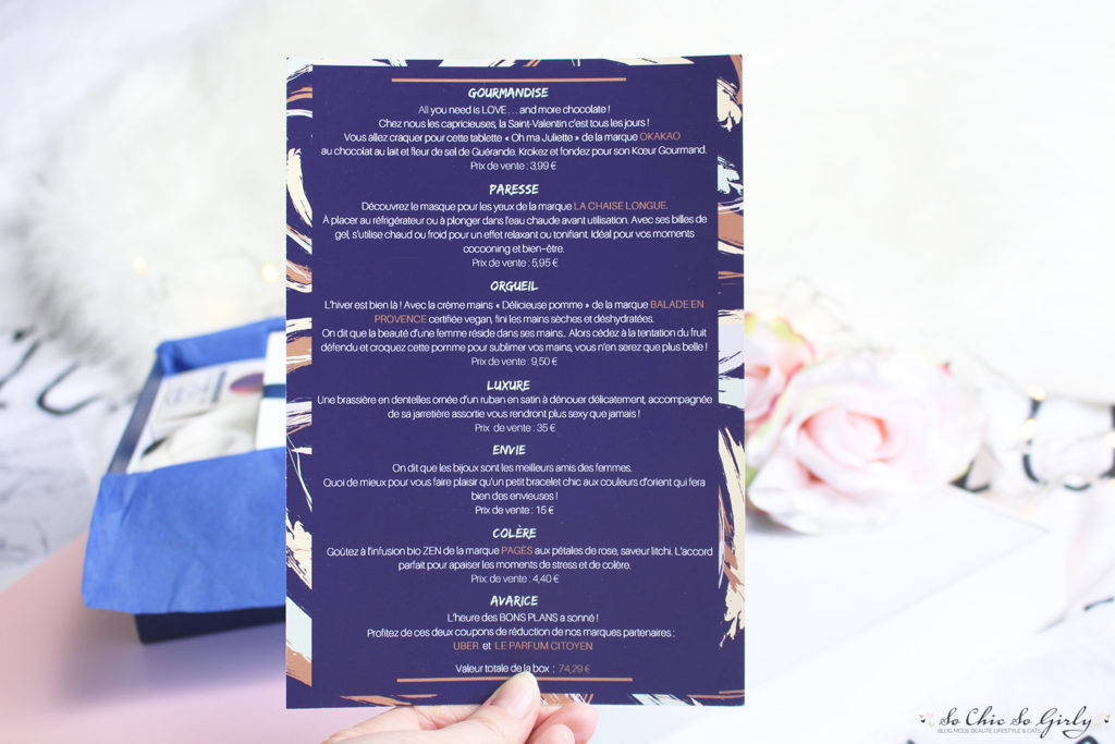 la capricieuse box 3