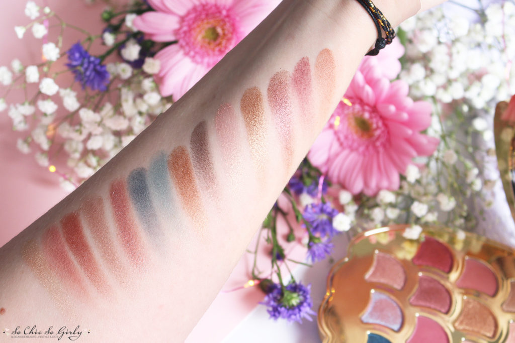 Palette Tarte Be a Mermaid & Make Waves swatch
