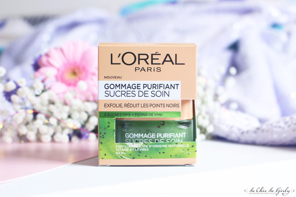 gommage au sucre l'Oréal 