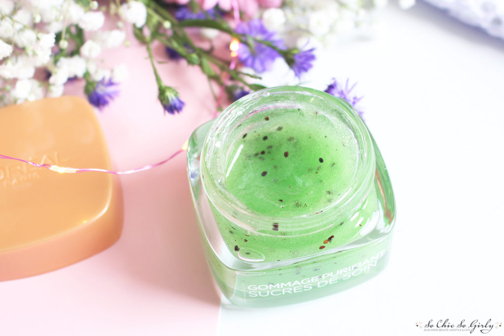 gommage au sucre l'Oréal texture