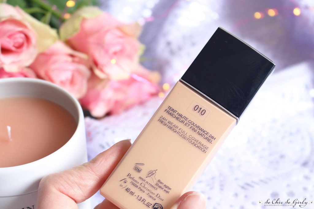 fond de teint Dior Skin forever undercover 2