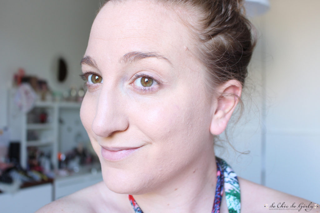 Sos Primer de Clarins sur le visage 2 