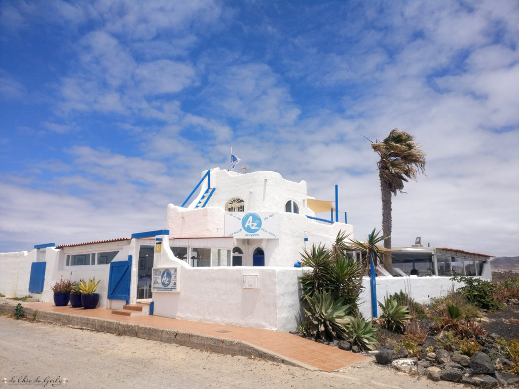 fuerteventura restaurant azzuro chillout cotillo