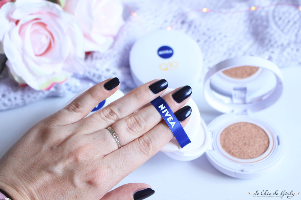 Cushion Soin 3 en 1 de Nivea houppette