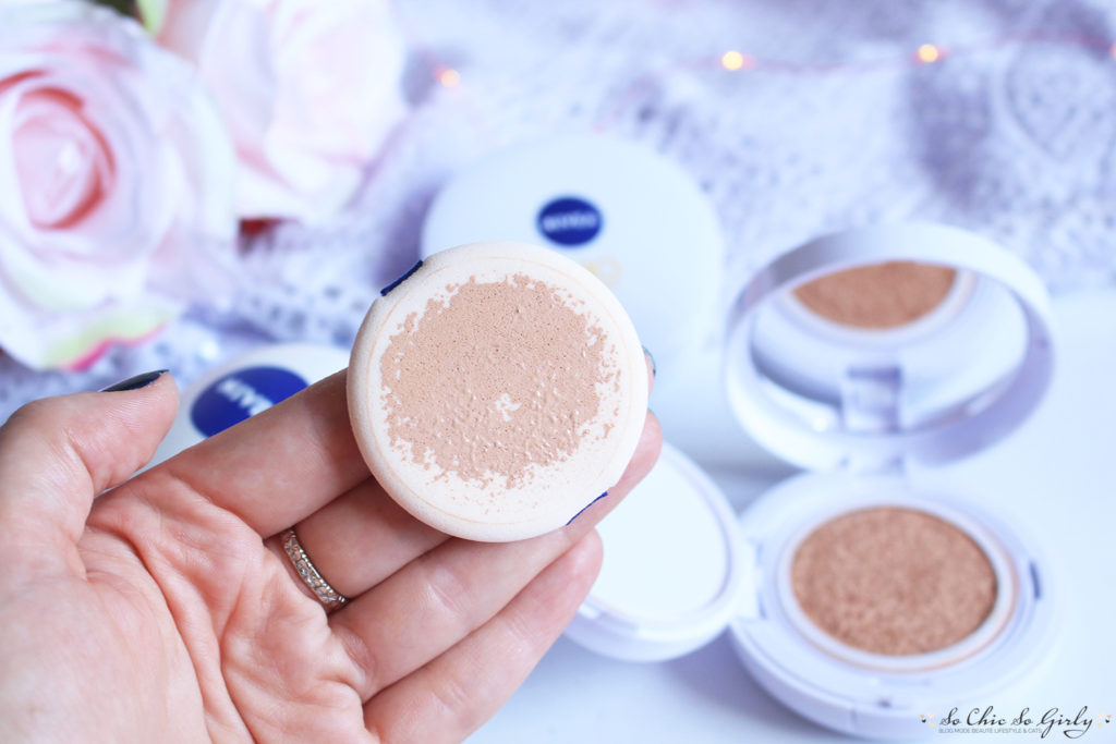 Cushion Soin 3 en 1 de Nivea teinte light