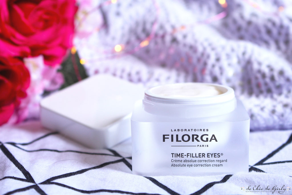 Time filler eyes de Filorga packaging