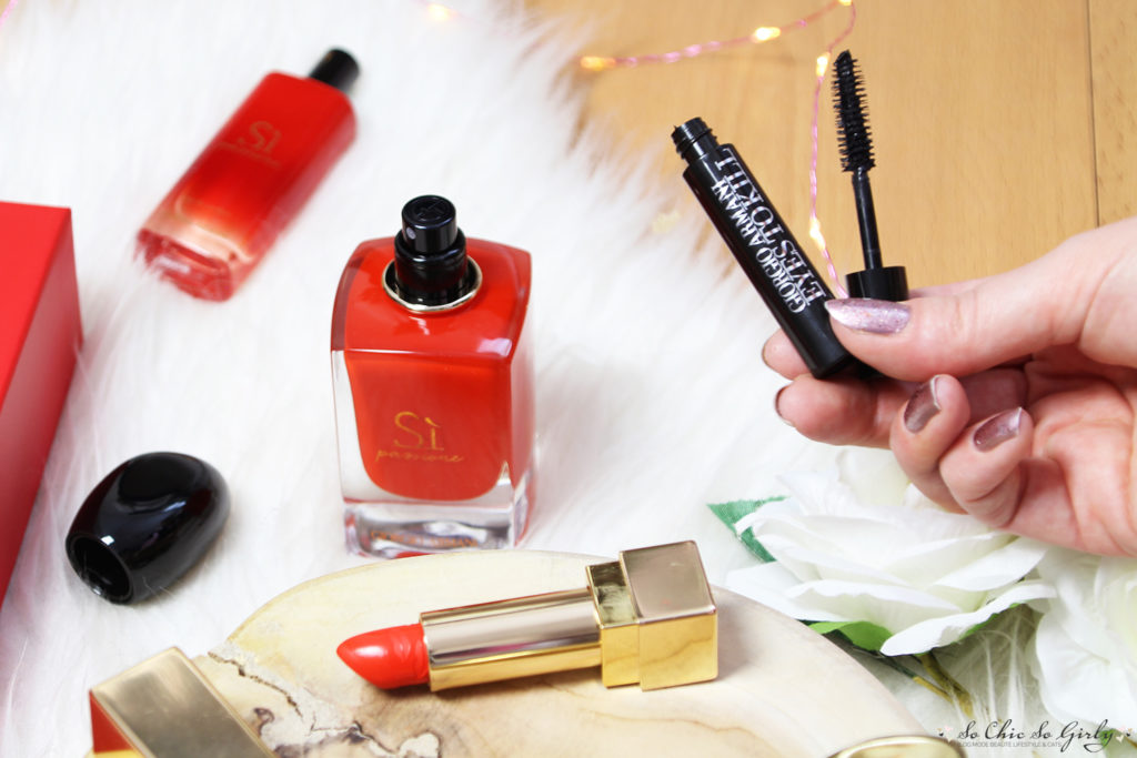 coffret parfum si passione mascara