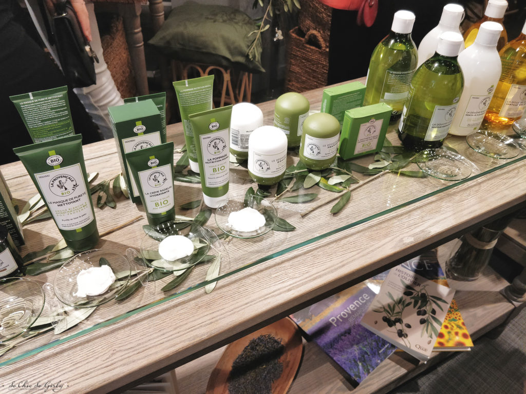 la gamme de produits de la marque la provençale